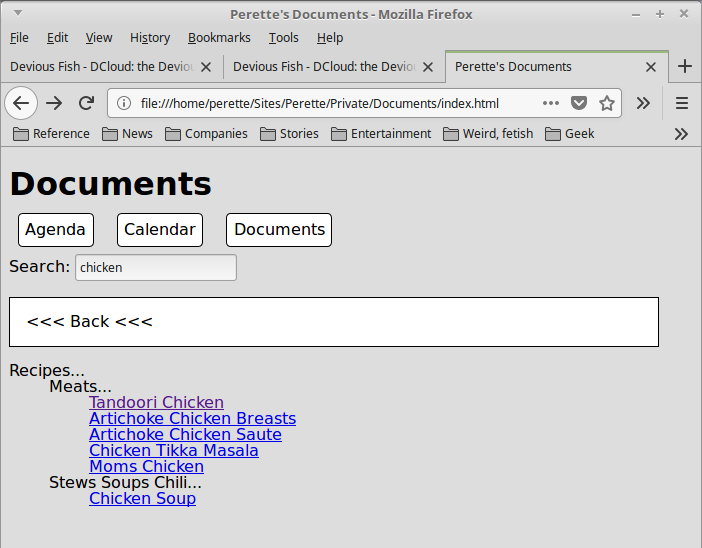 DCloud document search